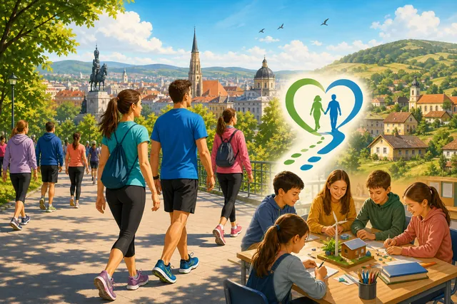 Clujul se pune în mișcare pentru educație. Începe Walking Month 2026