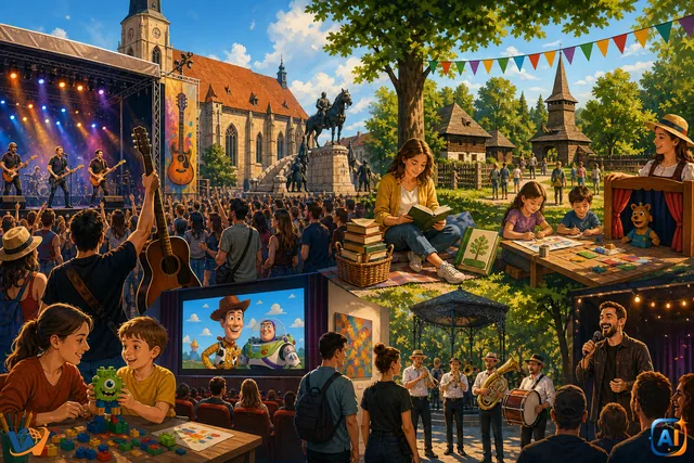 Weekend plin la Cluj: concerte, filme și activități gratuite