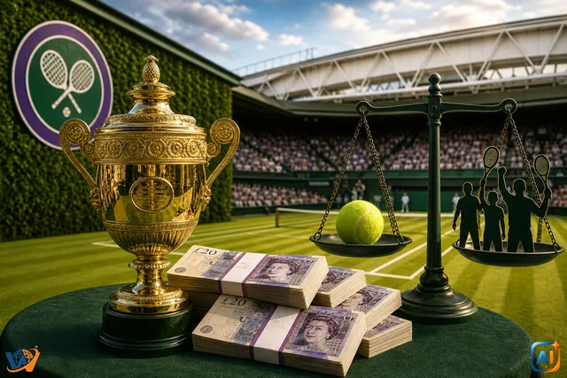 Wimbledon aruncă bani record pe masă
