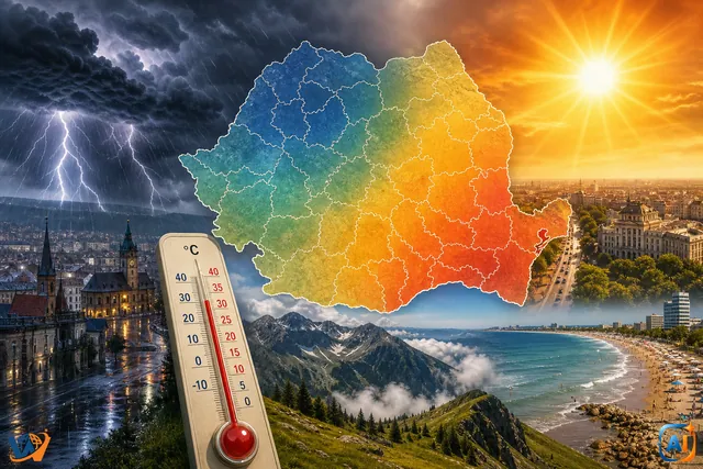 WoW Pulse Meteo: Prognoza meteo 17–23 august: furtuni, apoi revine canicula