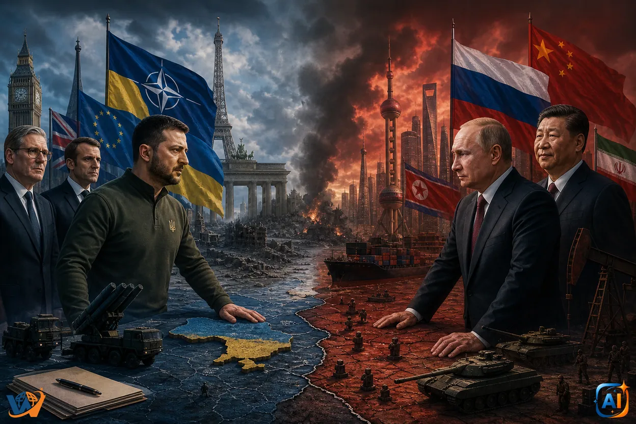 Zelenski caută aliați, Putin joacă la rezistență