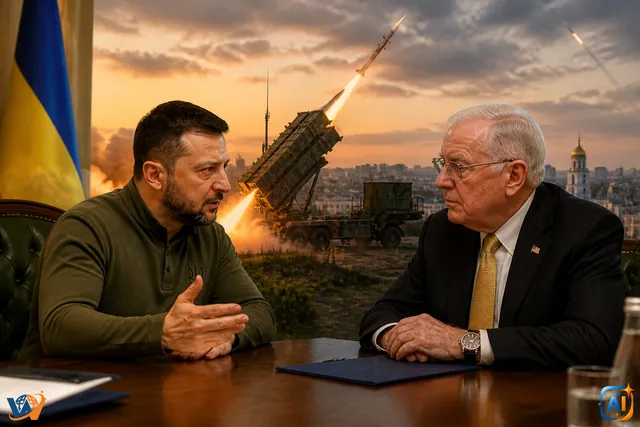 Zelenski cere interceptoare Patriot după întâlnirea cu Kellogg