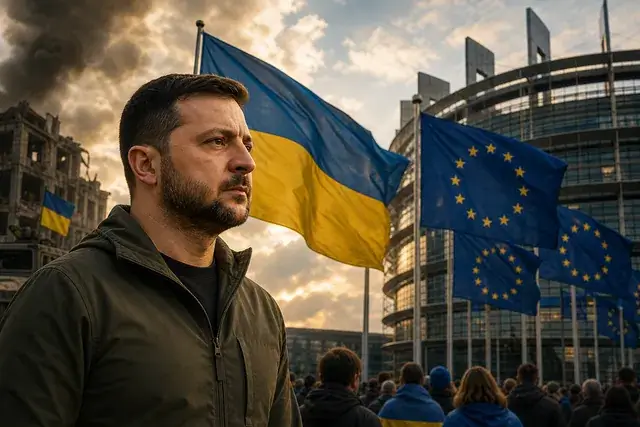 Zelenski: „Este momentul potrivit” pentru aderarea Ucrainei la UE