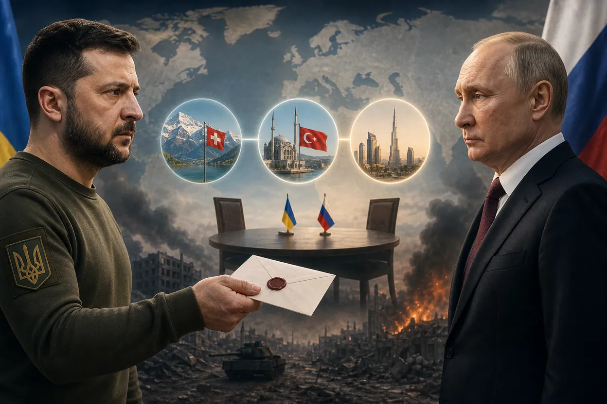 Zelenski îi scrie direct lui Putin
