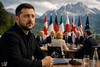 Zelenski, moment emoționant la G7