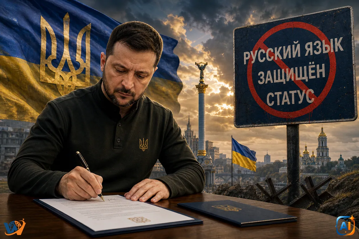 Ucraina taie protecția pentru limba rusă