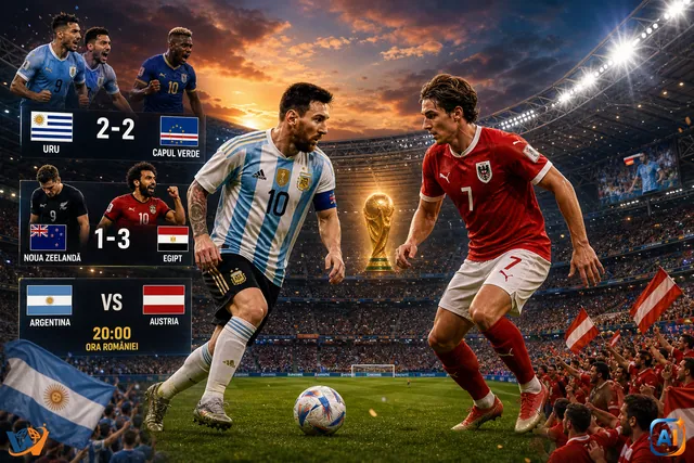 Zi de foc la Mondial: Argentina intră în scenă