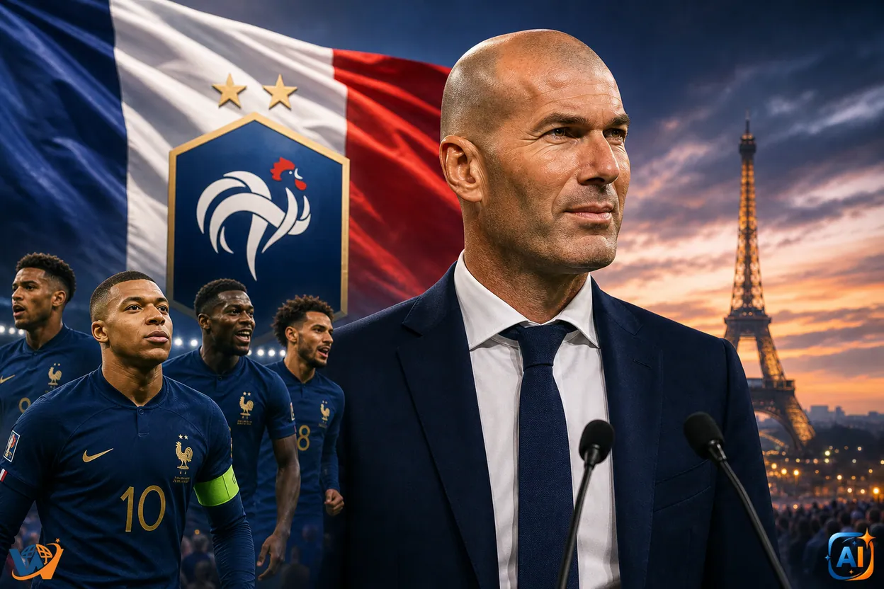 Zidane preia Franța. Visul așteptat ani întregi devine realitate