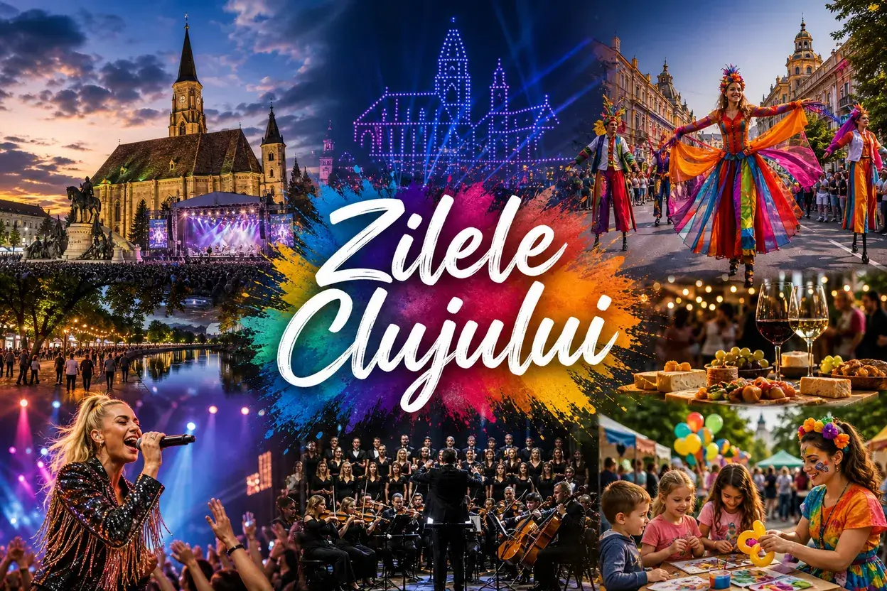 Clujul intră în sărbătoare: Zilele Clujului 2026 aduc artiști, teatru, parade și peste 100 de evenimente