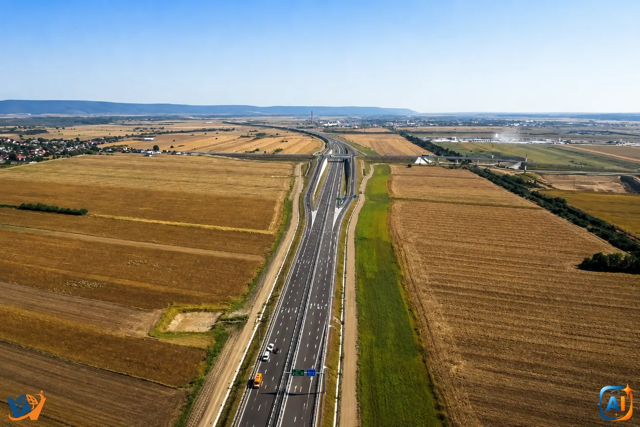 A7 ajunge la Bacău: încă 47 km deschiși pe Autostrada Moldovei