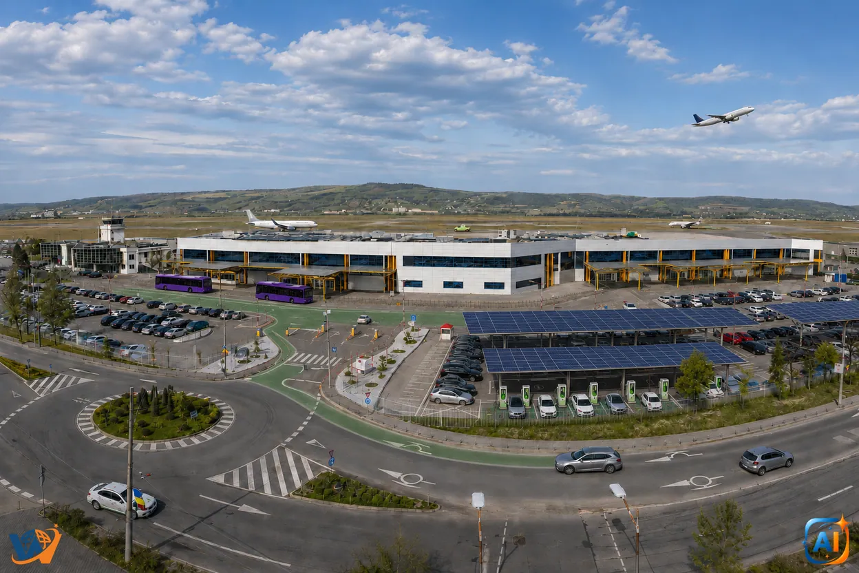 Aeroportul Cluj, planuri până în 2030: noi rute și transport verde