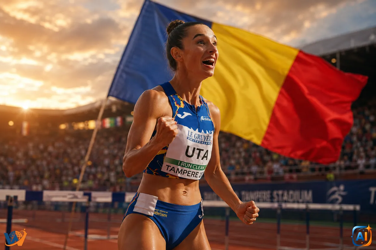 Alexandra Ștefania Uță, aur mondial la U20