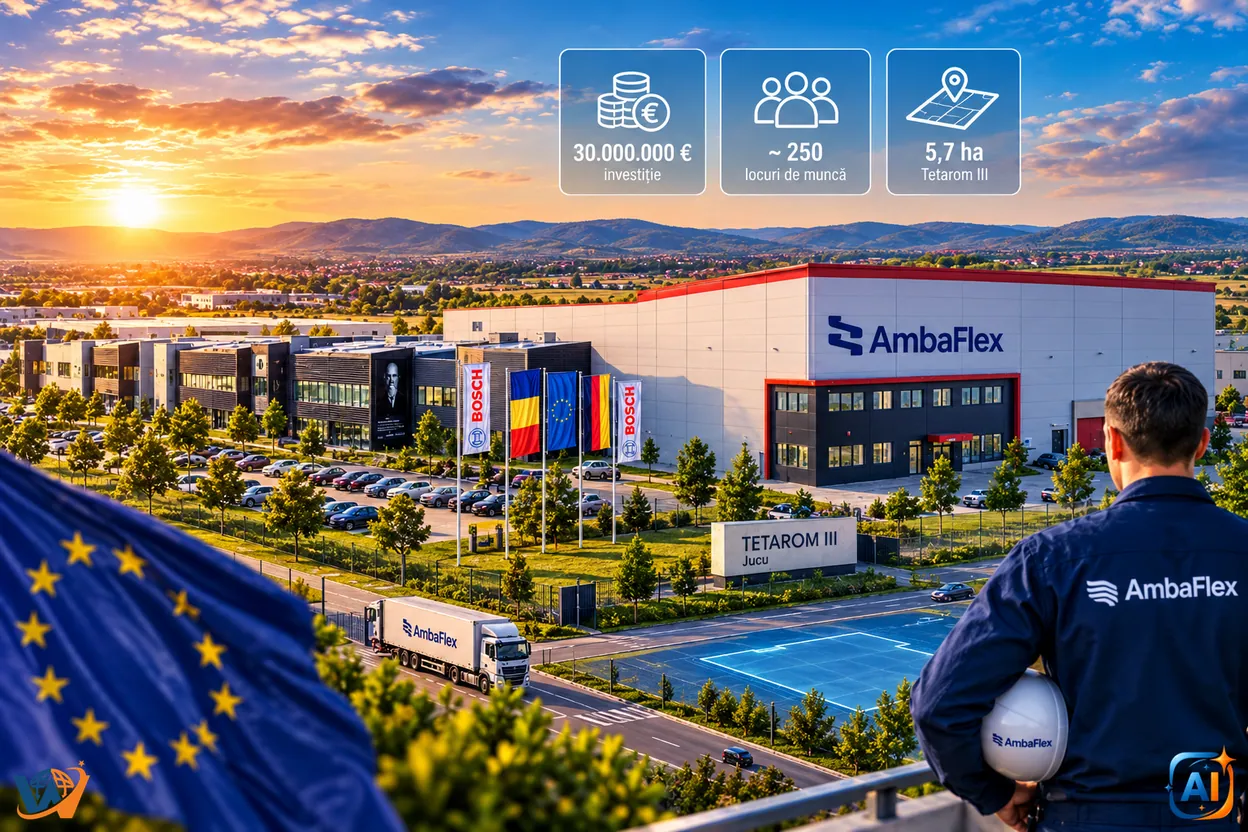 30 de milioane € la Jucu: AmbaFlex pregătește o investiție industrială majoră