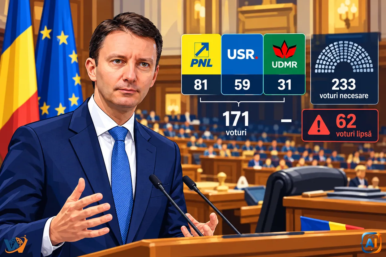 Cabinetul propus de Mureșan intră în faza decisivă: se numără voturile