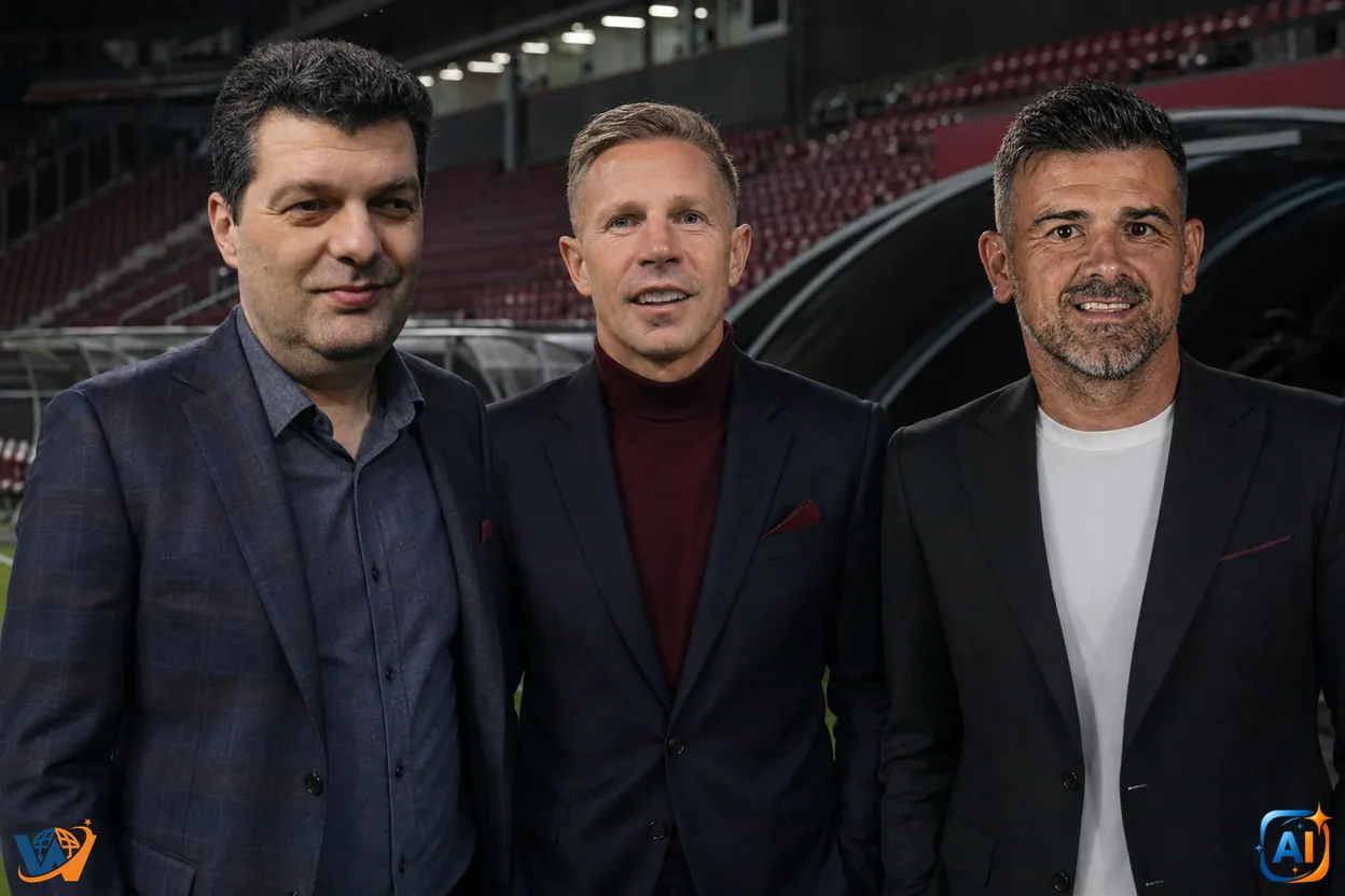 CFR Cluj trece la o conducere în trei