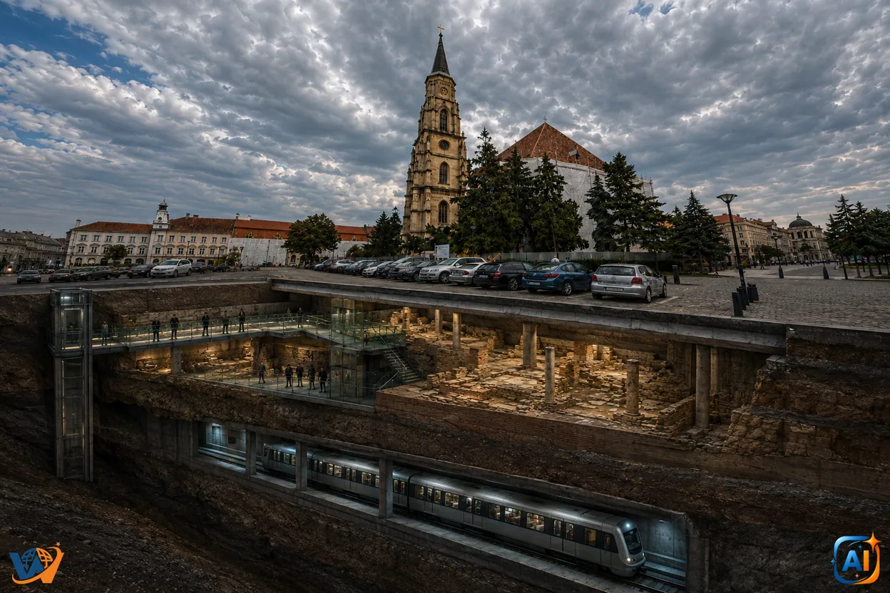 Cluj, ca Roma, Atena și Salonic: metroul întâlnește istoria