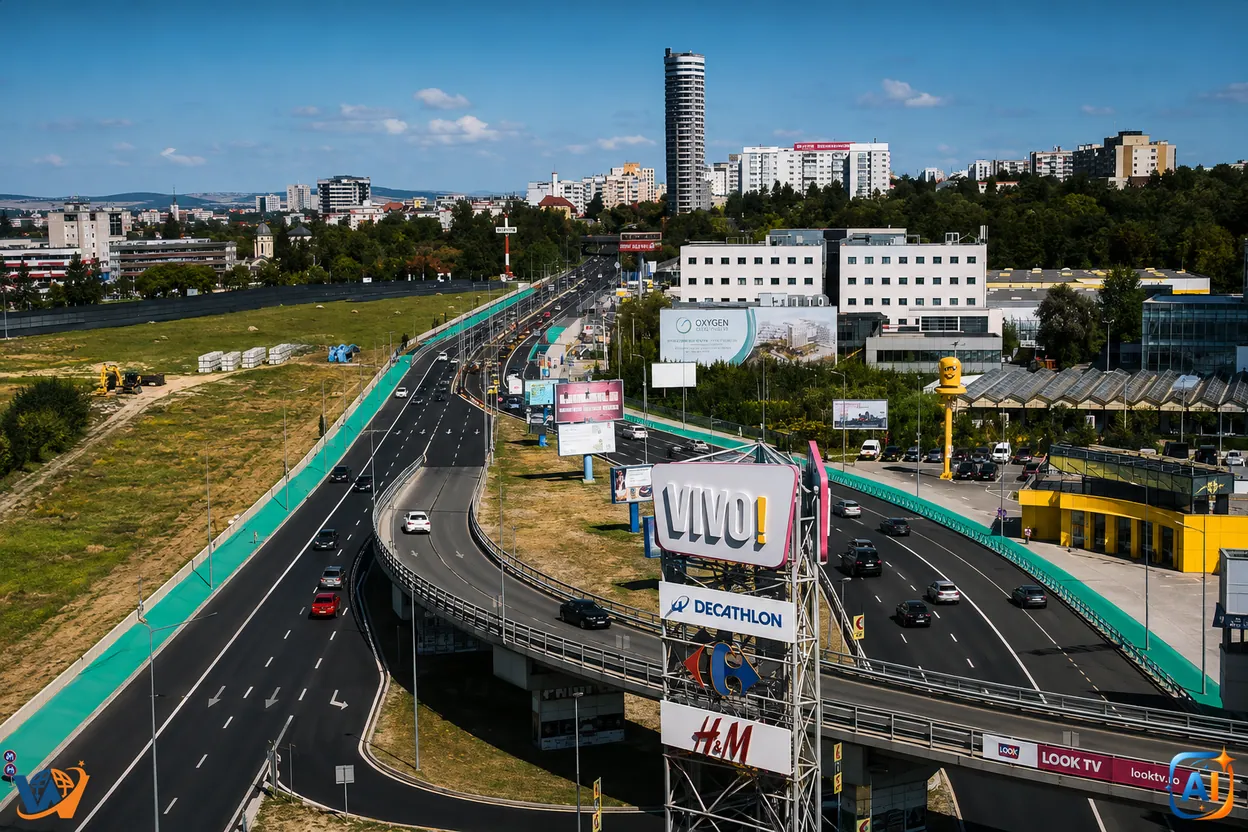 Cluj–Florești, la final. Boc promite 6 benzi din 1 septembrie