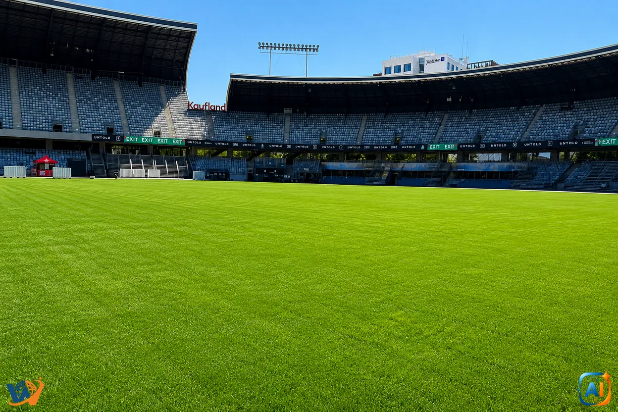 Gazonul de pe Cluj Arena, intact după patru zile de UNTOLD