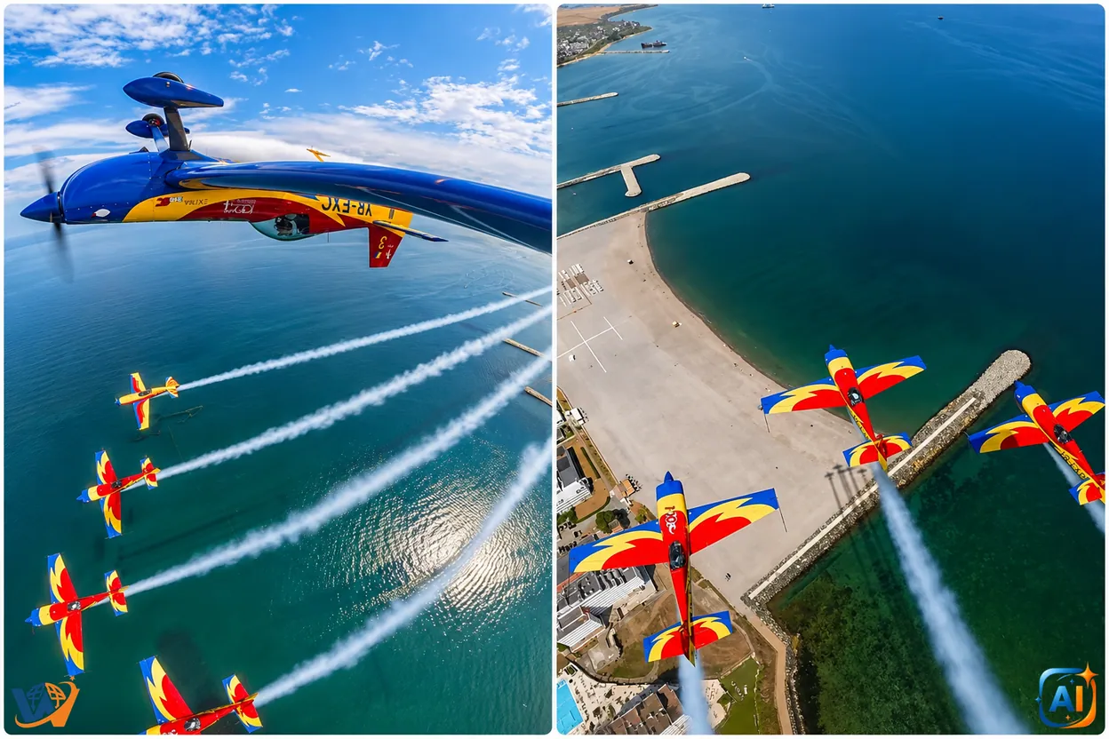 Hawks of Romania au deschis NIBIRU cu un show aerian