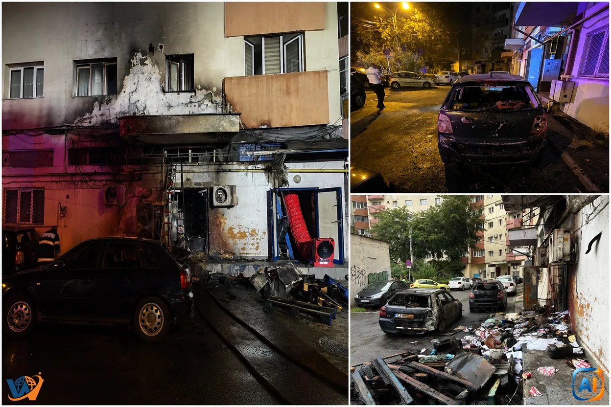 Incendiul din Cluj a provocat pagube și evacuări
