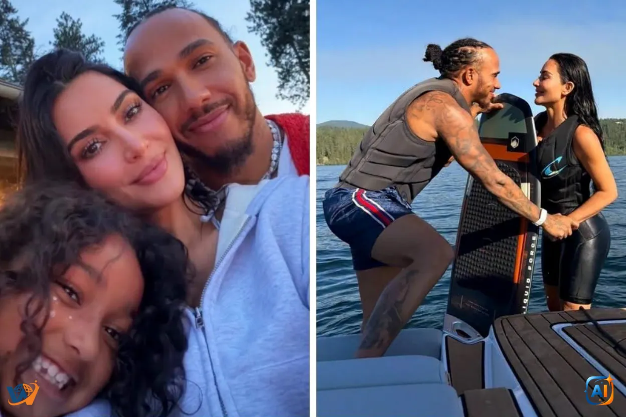 Lewis Hamilton și Kim Kardashian își oficializează relația online