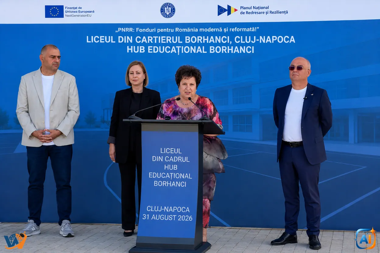 Liceul din Borhanci, finalizat. Va avea 360 de locuri
