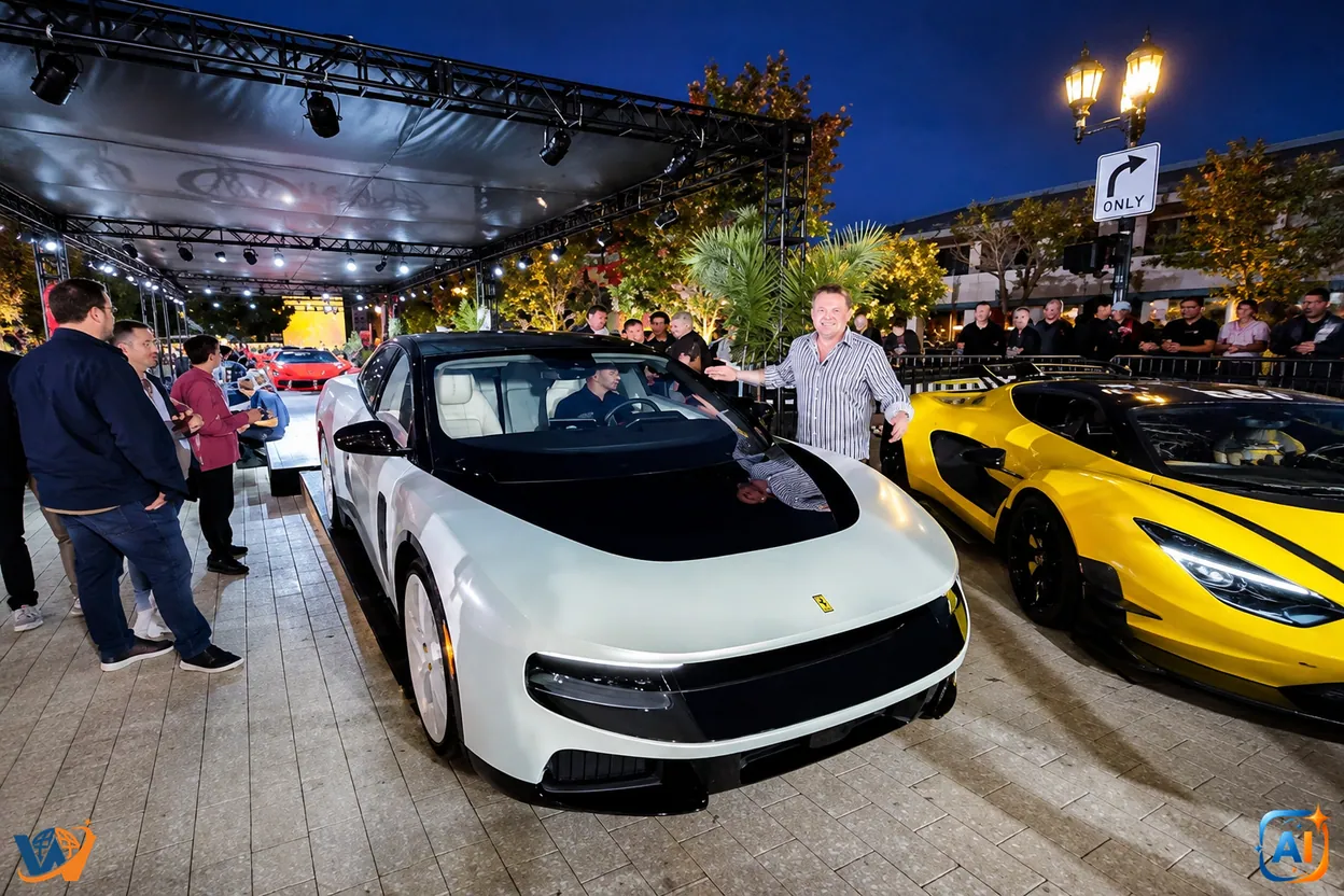 Primul Ferrari electric s-a vândut cu 40 de milioane