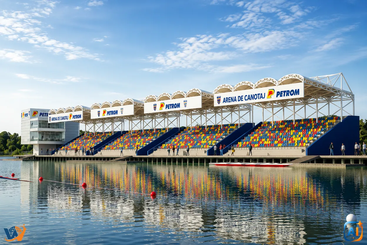 România construiește prima arenă olimpică de canotaj. Investiție de 3,2 milioane de euro pe lacul Pantelimon