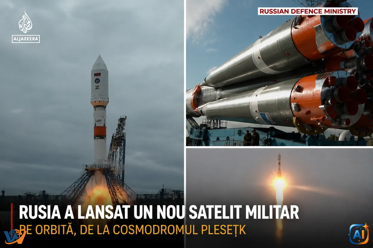 Rusia a lansat un nou satelit militar pe orbită
