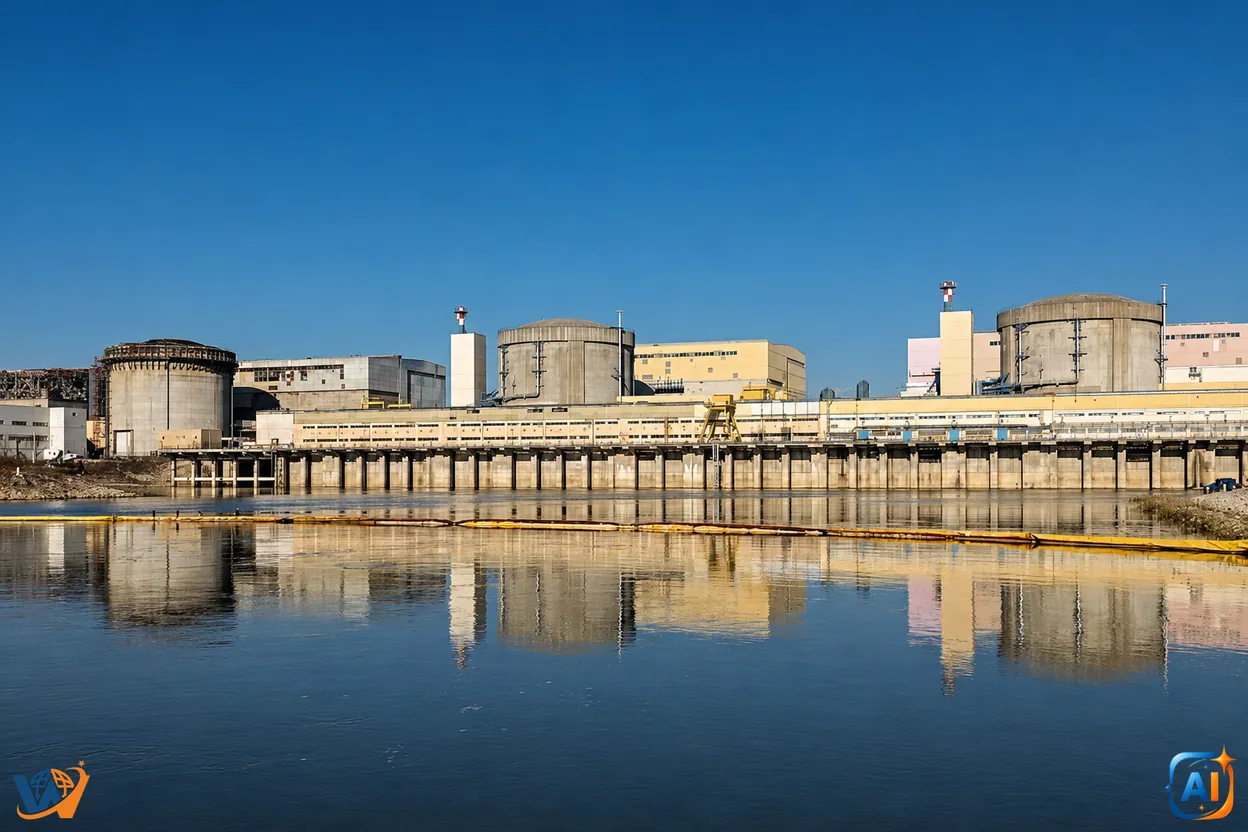 Seceta oprește întreaga centrală nucleară de la Cernavodă
