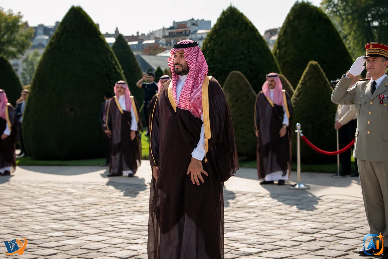 Ținuta lui Mohammed bin Salman la Paris: lux și simboluri