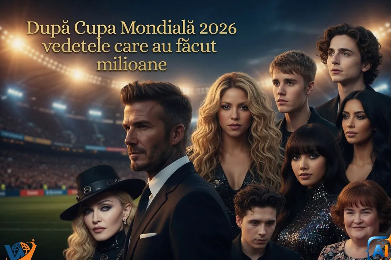 Vedetele care au câștigat milioane după Mondialul 2026