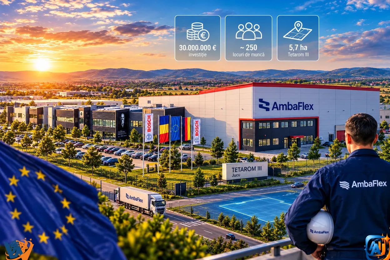 30 de milioane € la Jucu: AmbaFlex pregătește o investiție industrială majoră