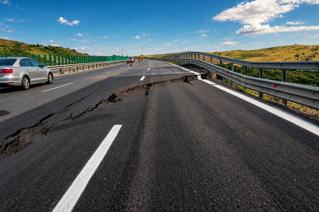A10 Sebeș-Turda se închide pe 17 km, de miercuri seară