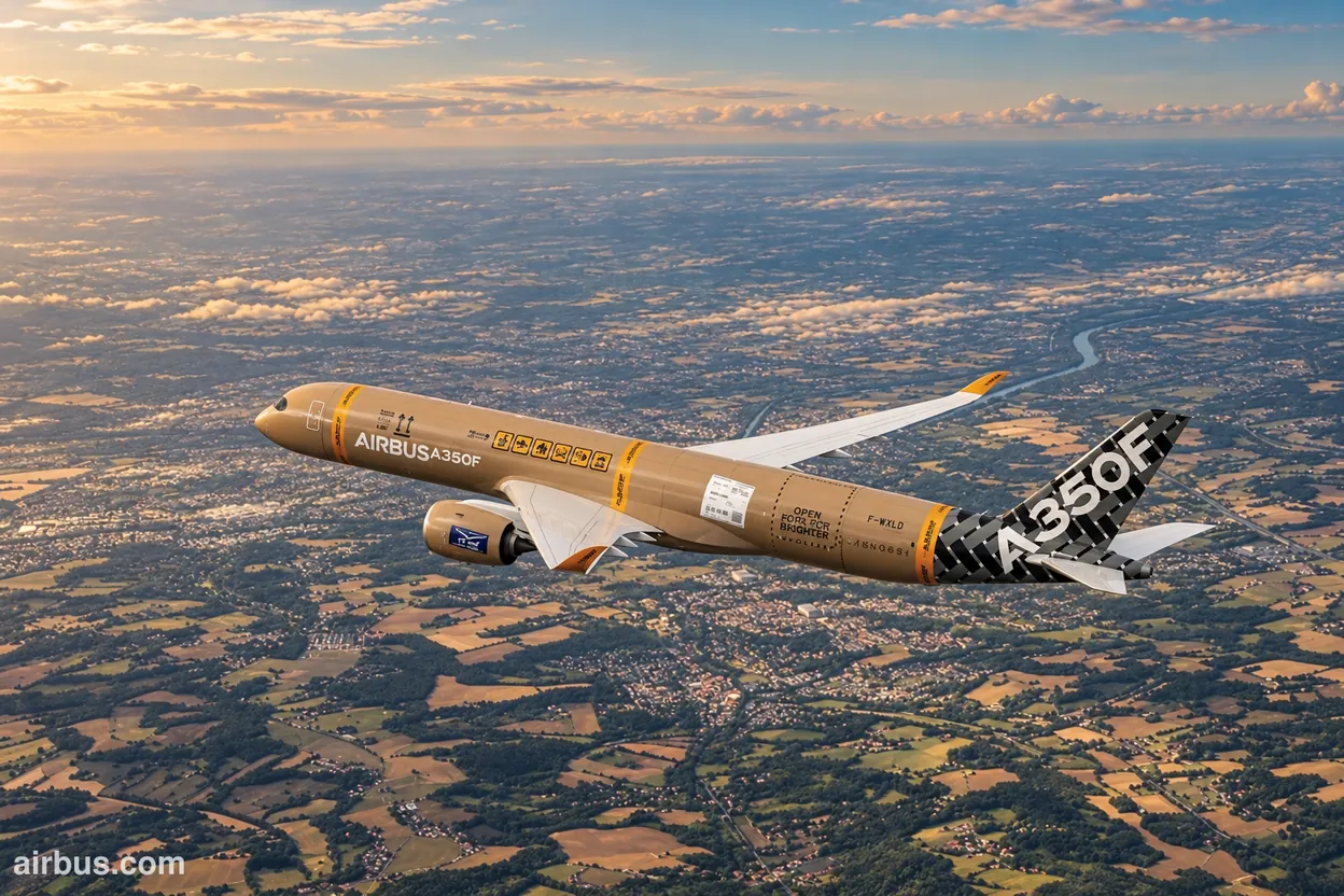 Airbus A350F a efectuat primul zbor la Toulouse