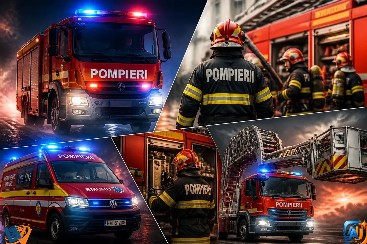 Alertă la Neurochirurgie în Cluj: pompierii mobilizați, dar fără incendiu