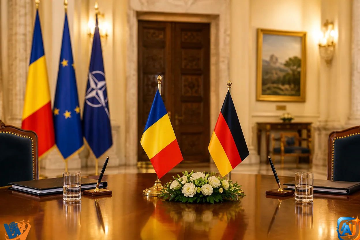 Angela Merkel ajunge azi la Cotroceni. Întâlnire cu Nicușor Dan