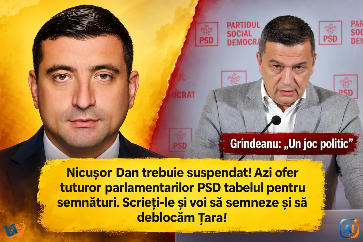 AUR cere suspendarea lui Nicușor Dan. Grindeanu: „Un joc politic”