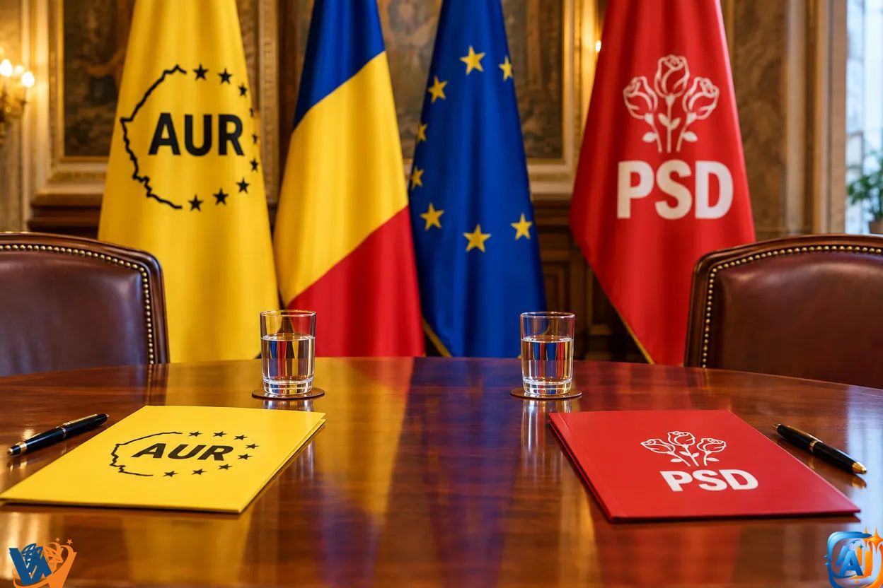 AUR, dispus să discute cu PSD despre o posibilă majoritate