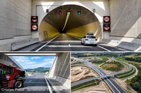 Autostrada Sibiu–Pitești: secțiunea Tigveni–Curtea de Argeș a ajuns la 99%