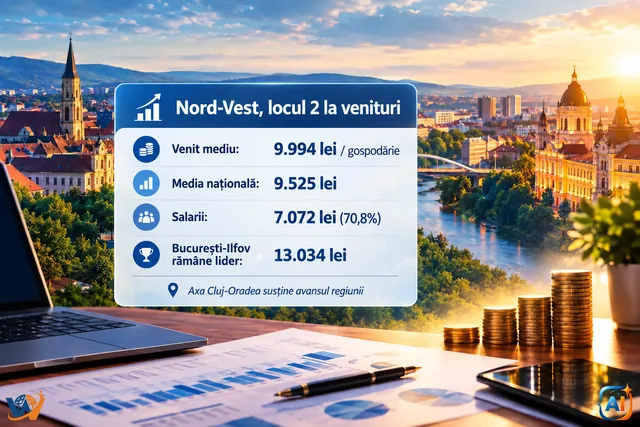 Axa Cluj-Oradea ridică Nord-Vestul pe locul 2 la venituri