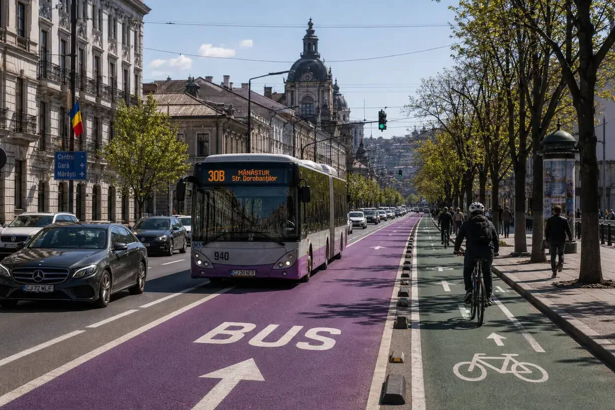 Boc promite benzi dedicate între Florești și Cluj