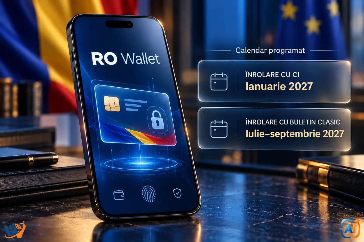 RO Wallet: cine se poate înrola din ianuarie 2027