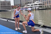 Cerere în căsătorie la Shanghai, după cursa canotorilor români