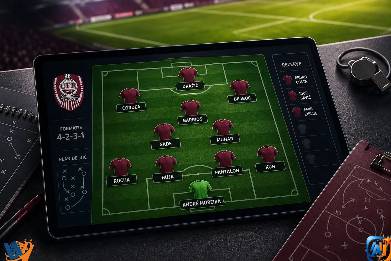 CFR Cluj are șase transferuri eligibile cu Voluntari