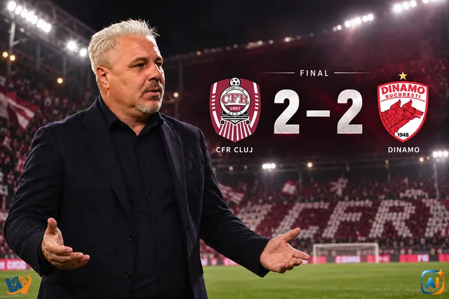 CFR Cluj – Dinamo 2–2: Șumudică acuză scandări rasiste | Fotbal