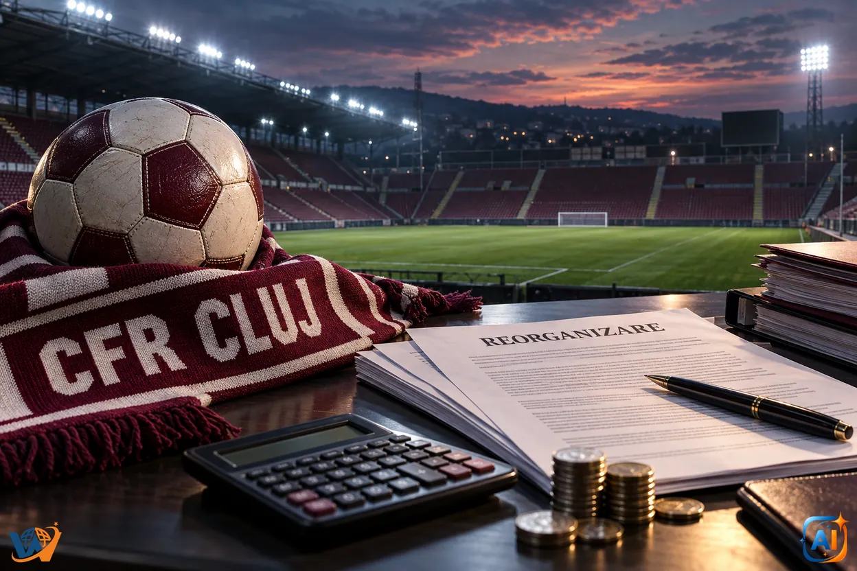 CFR Cluj în insolvență: presiune asupra veniturilor viitoare
