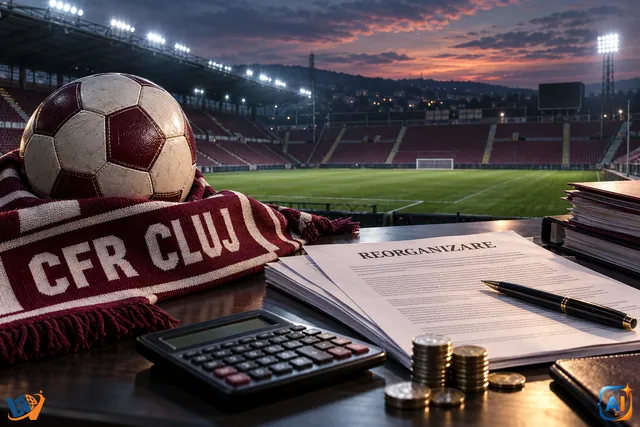 CFR Cluj în insolvență: presiune asupra veniturilor viitoare