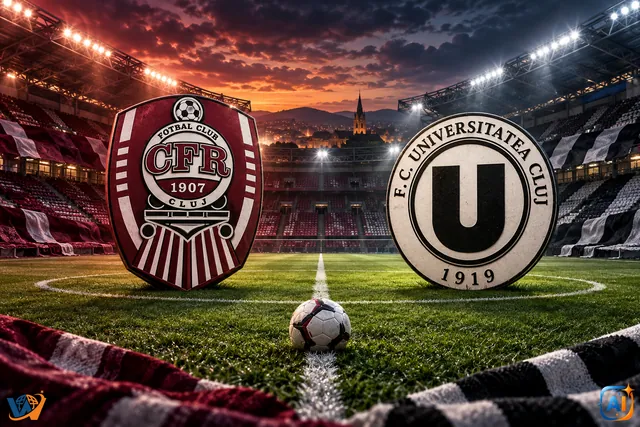 CFR Cluj – U Cluj: derby-ul pune presiune pe ambele vestiare | Fotbal