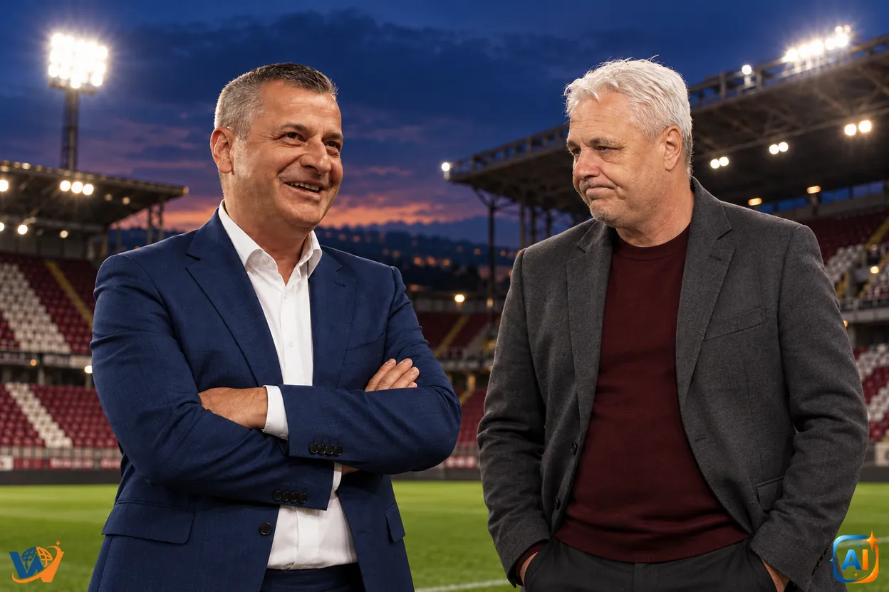 CFR Cluj: Varga îl susține pe Șumudică după avertismentul plecării